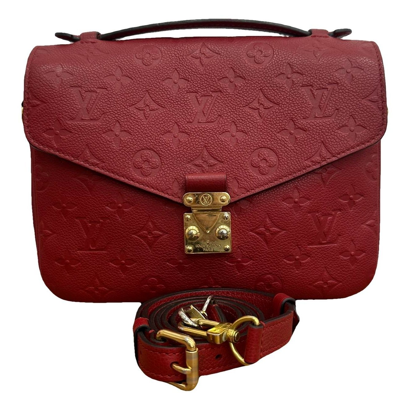 Metis leather handbag
