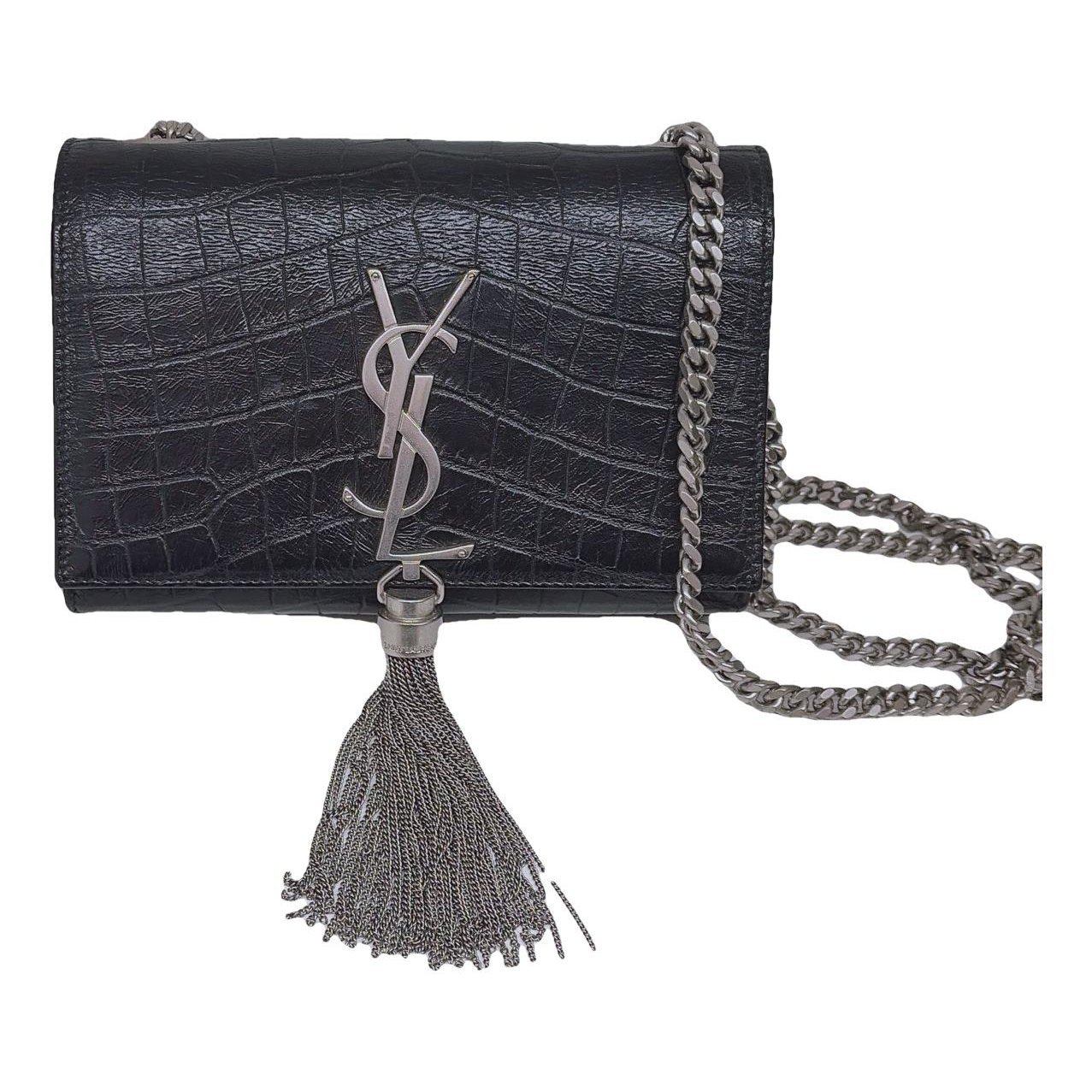Pompom Kate leather crossbody bag