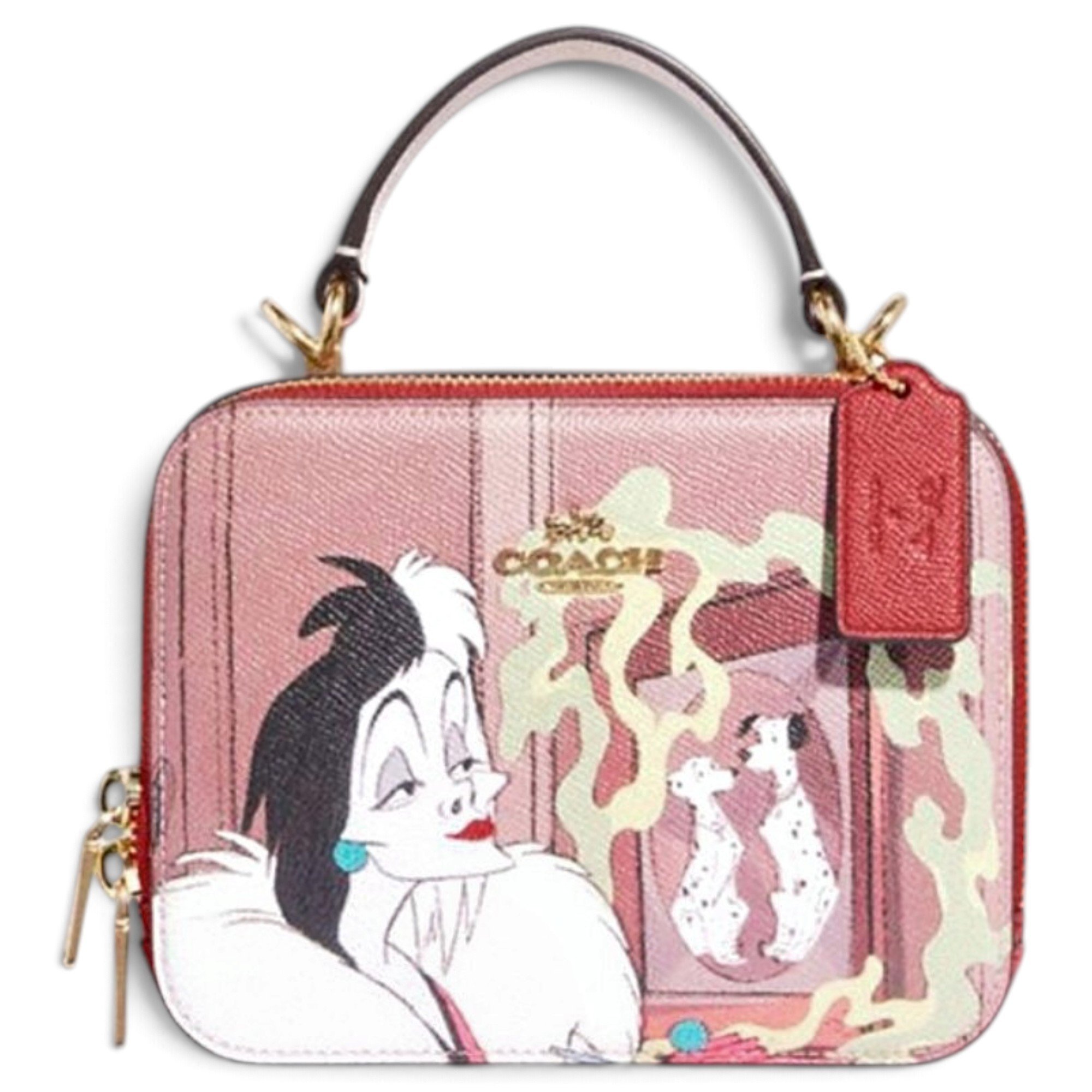 Leather crossbody bag