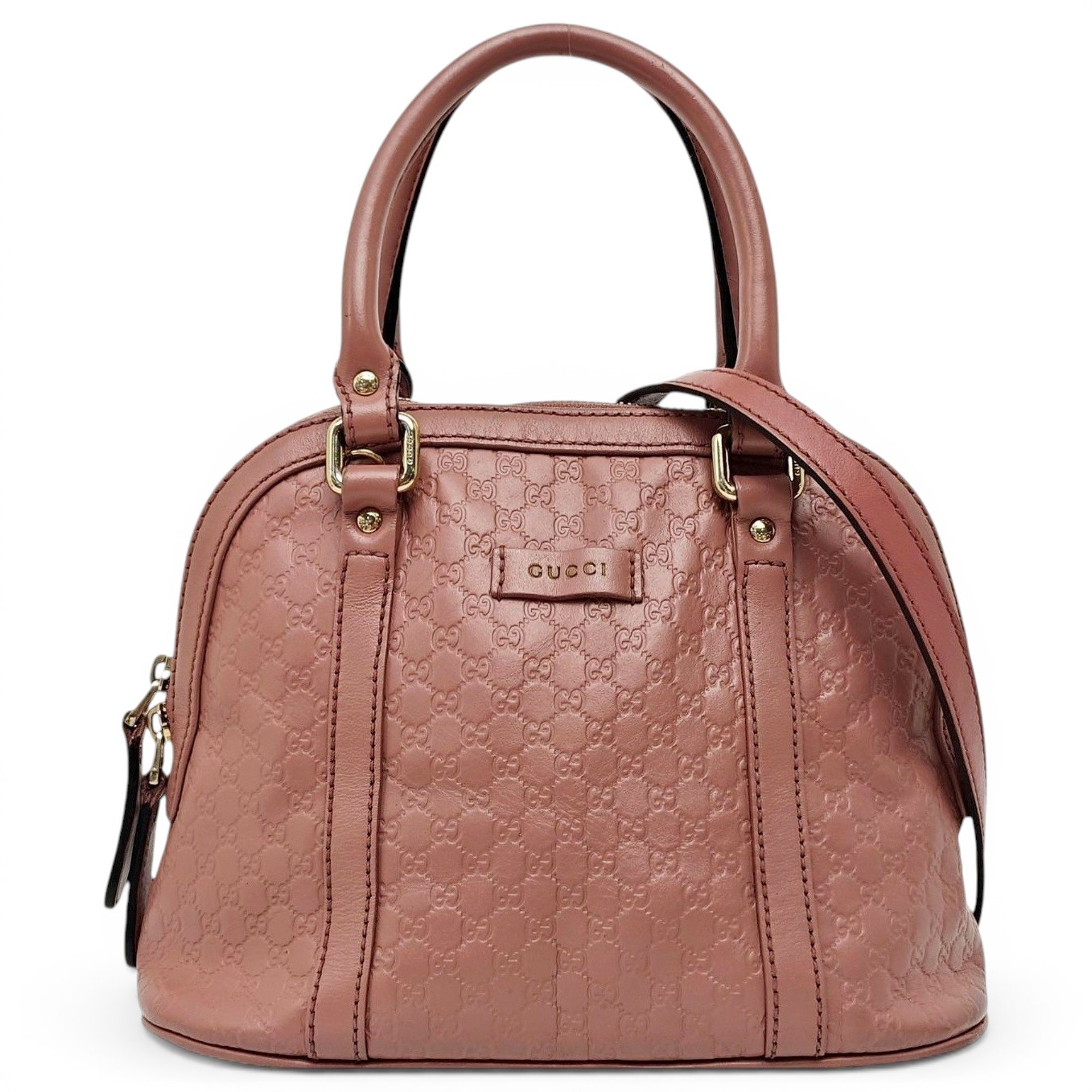 Leather handbag