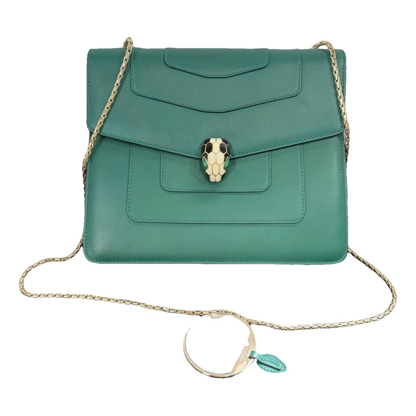 Serpenti leather crossbody bag