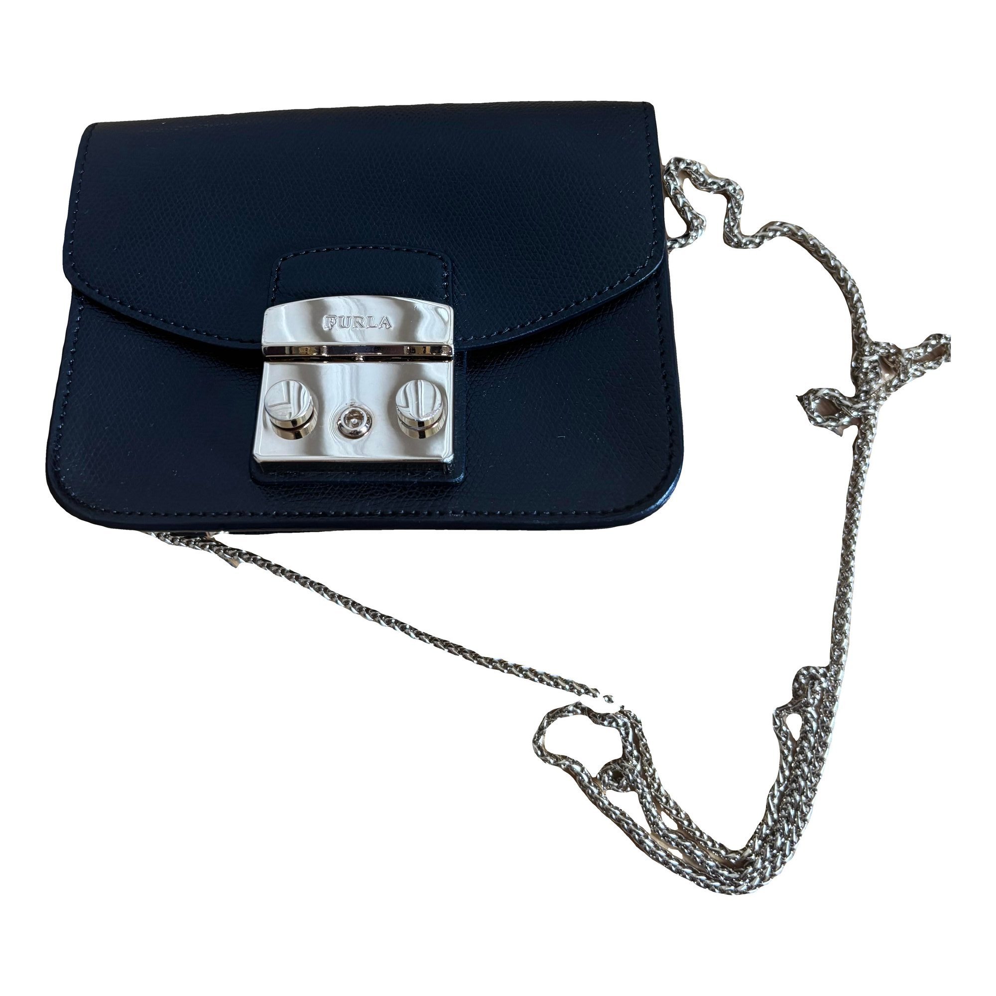 Metropolis leather crossbody bag