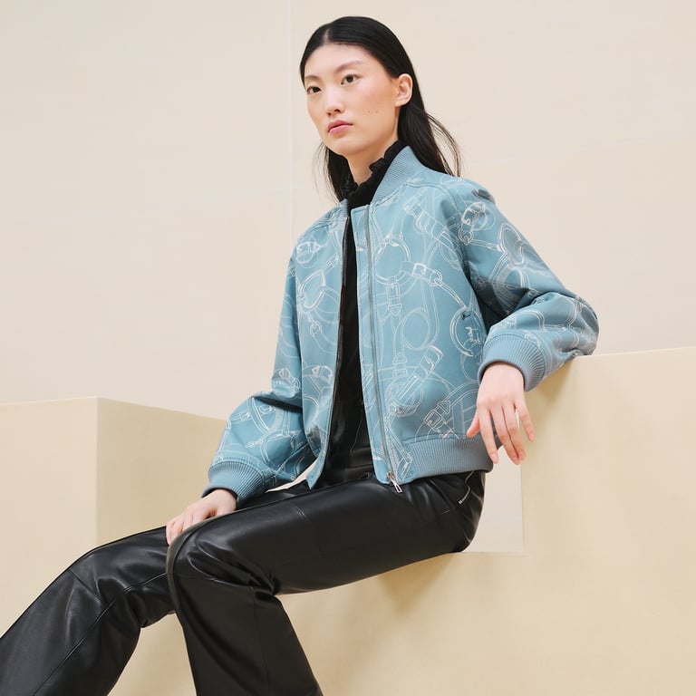 "Eperon d'Or Finesse" bomber jacket