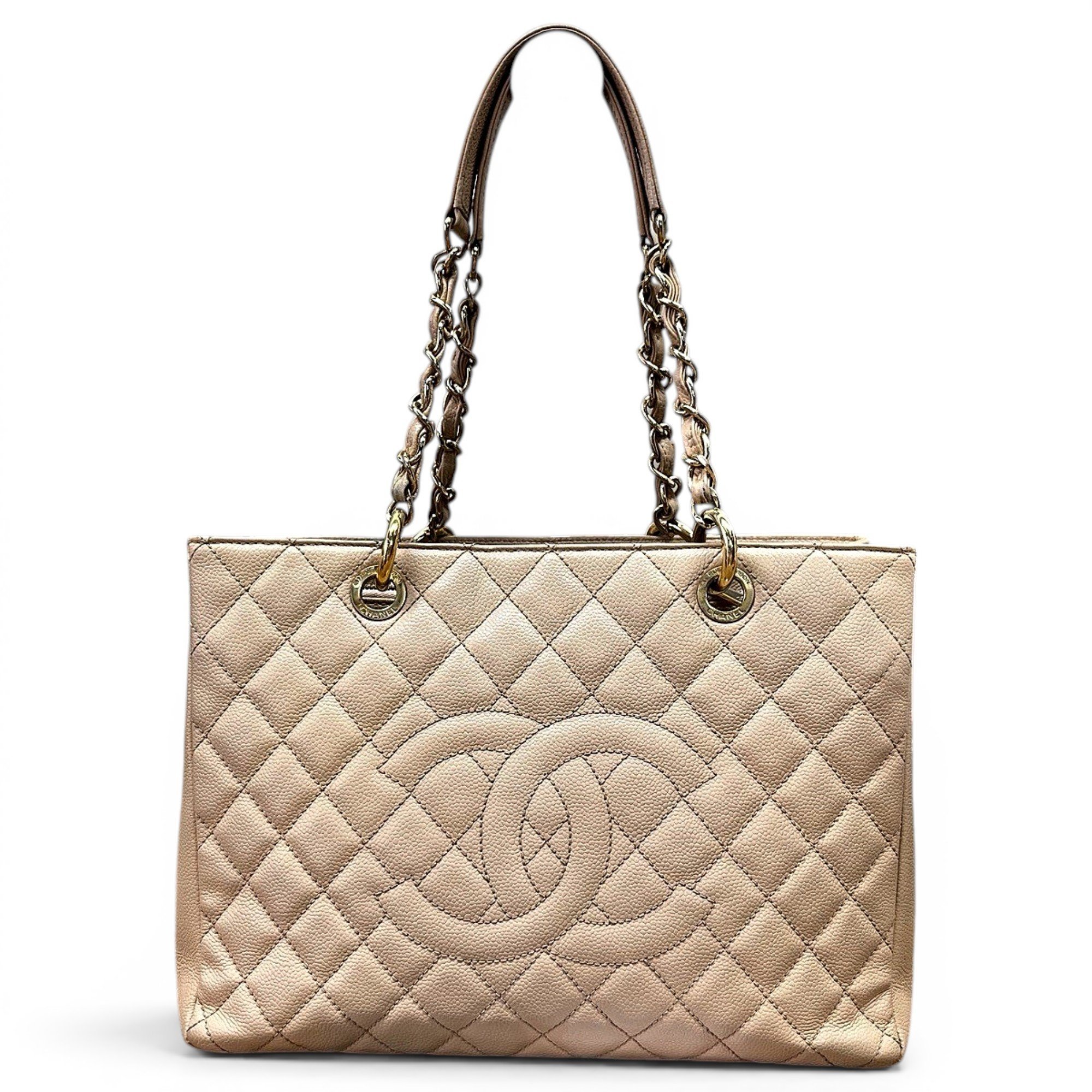 Grand shopping leather tote