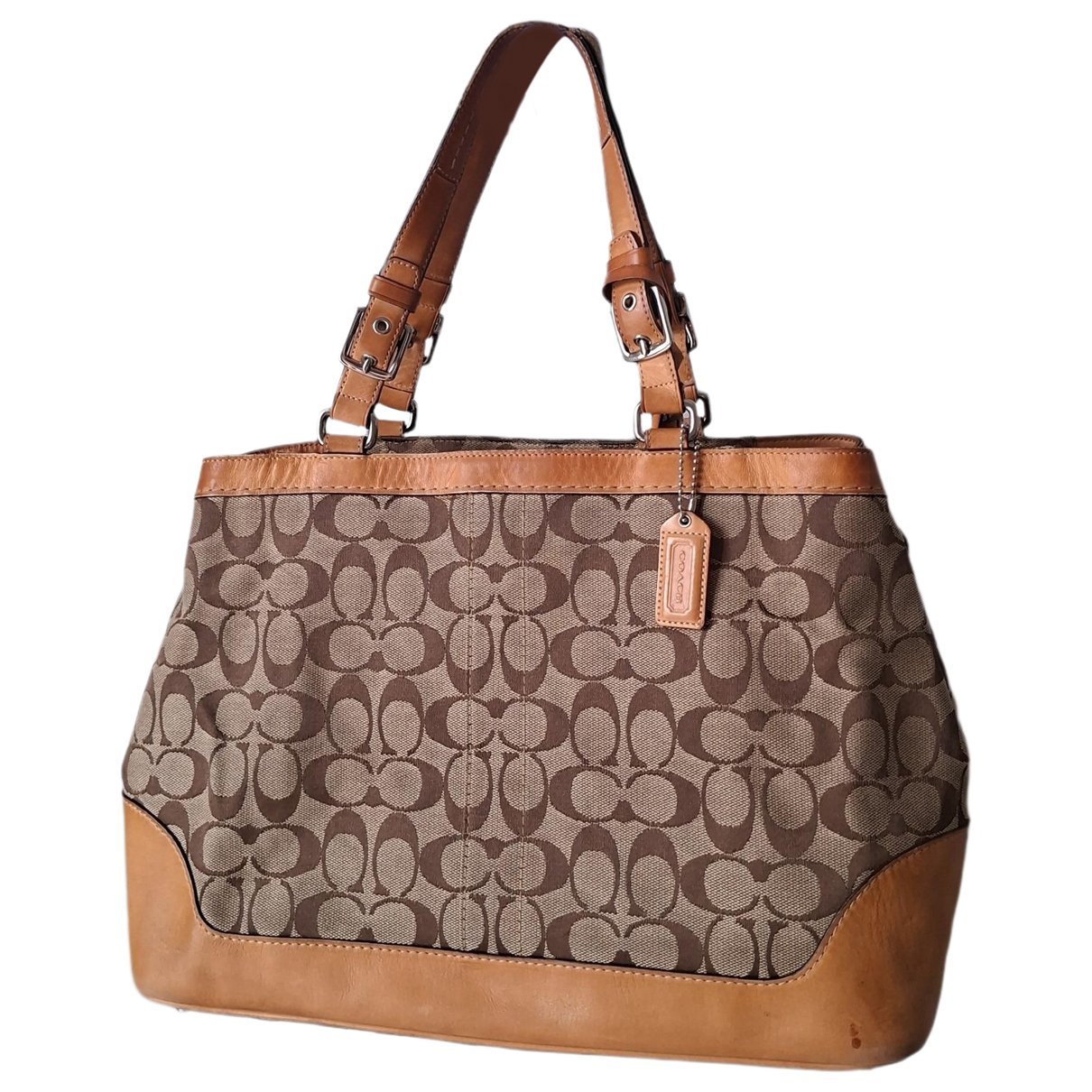 Signature Sufflette leather handbag