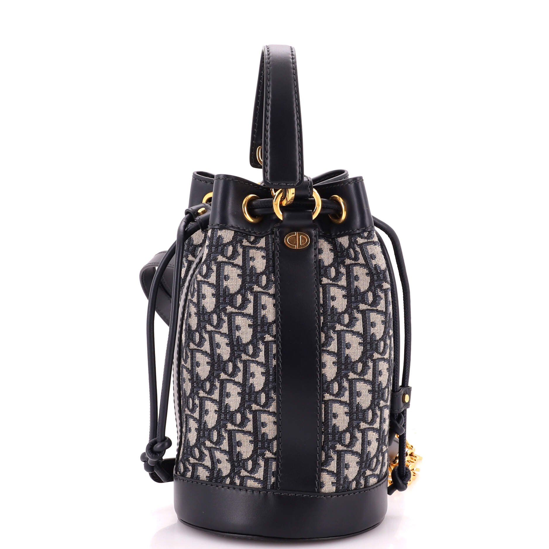 Drawstring Backpack Oblique Canvas Small