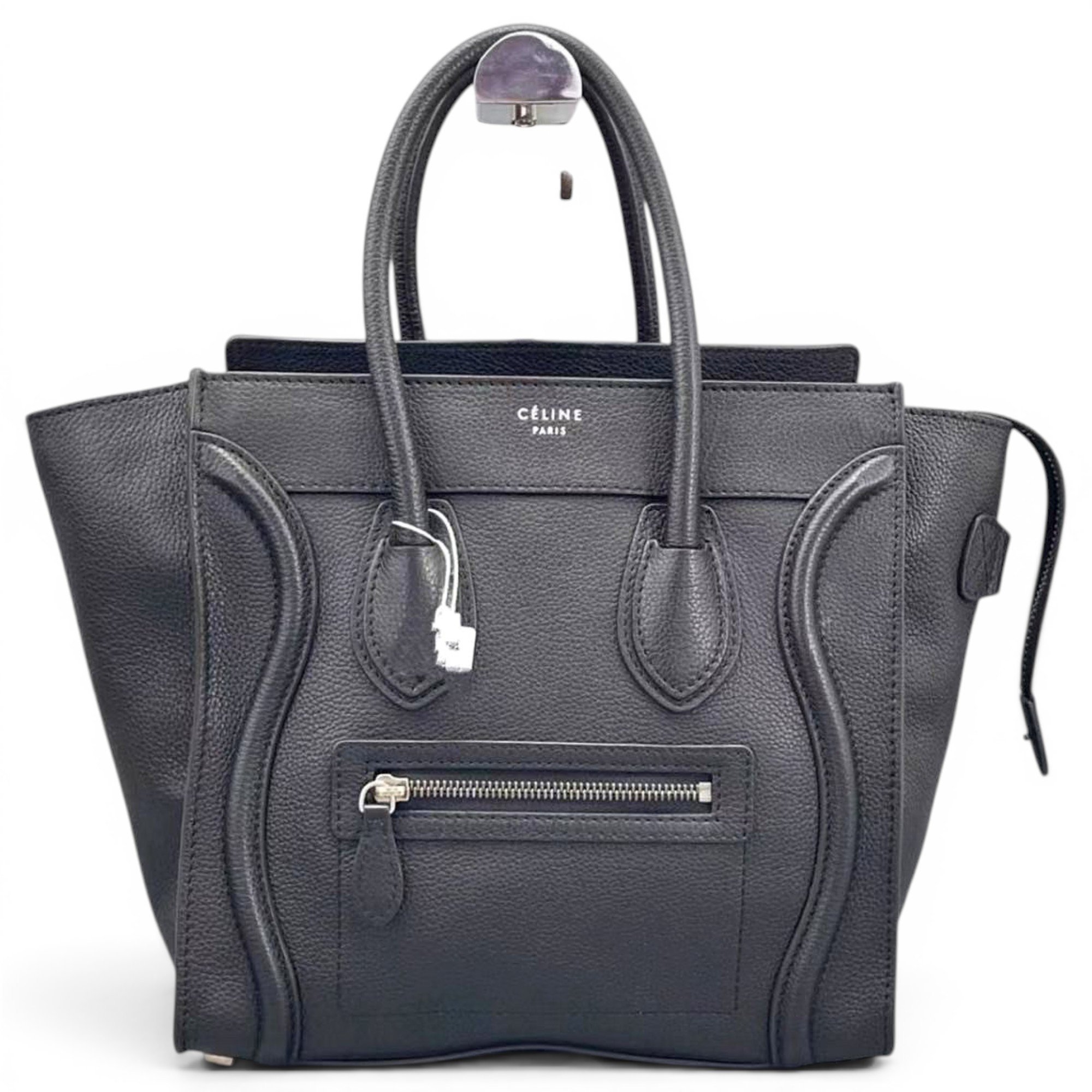 Leather tote