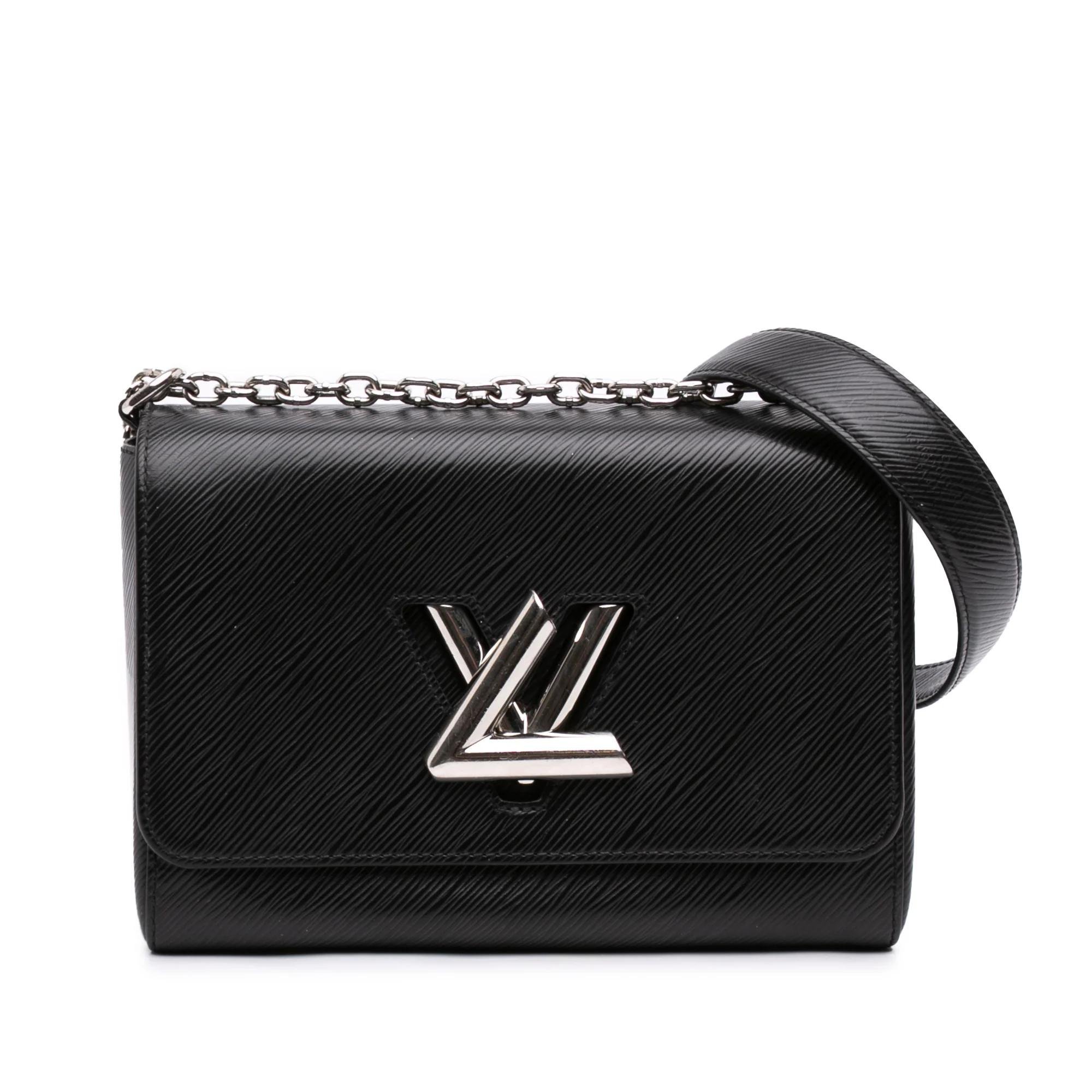 Twist leather handbag