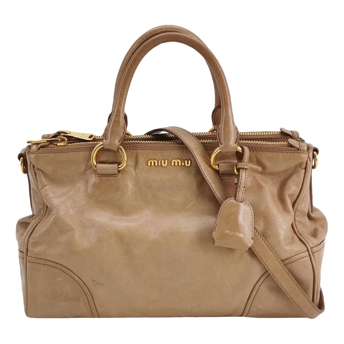 Leather handbag