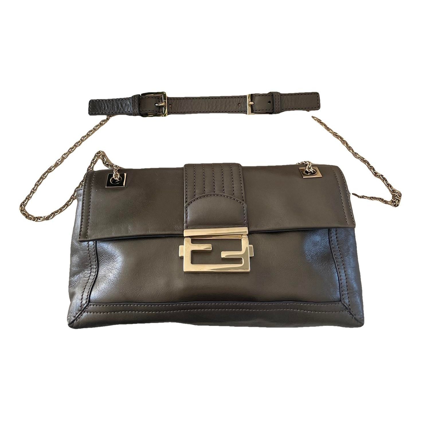 Fendi Leather clutch bag