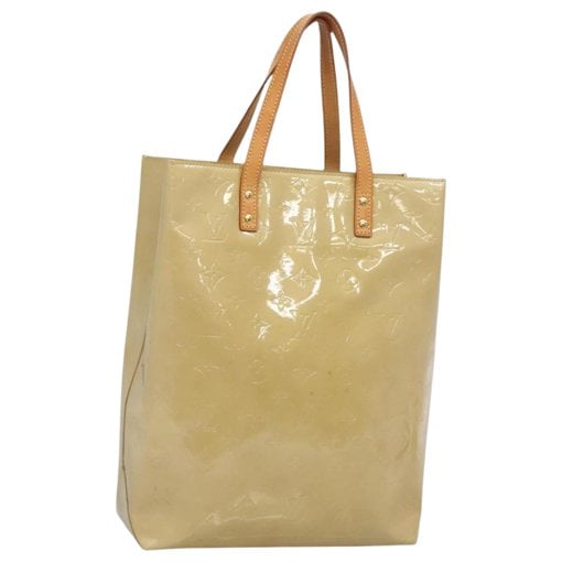 Reade patent leather handbag