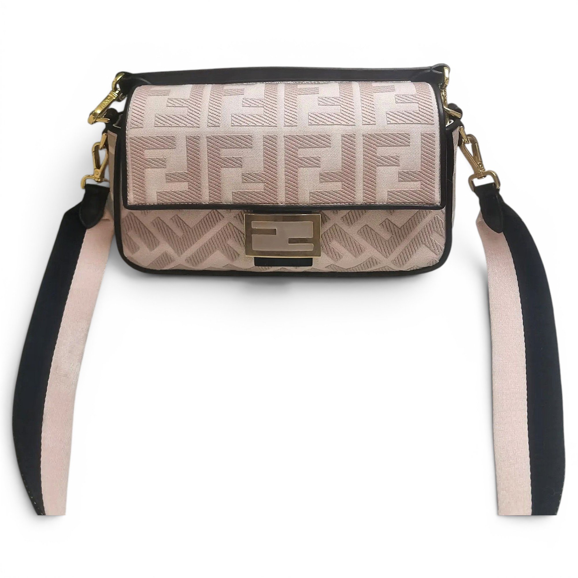 Baguette cloth crossbody bag
