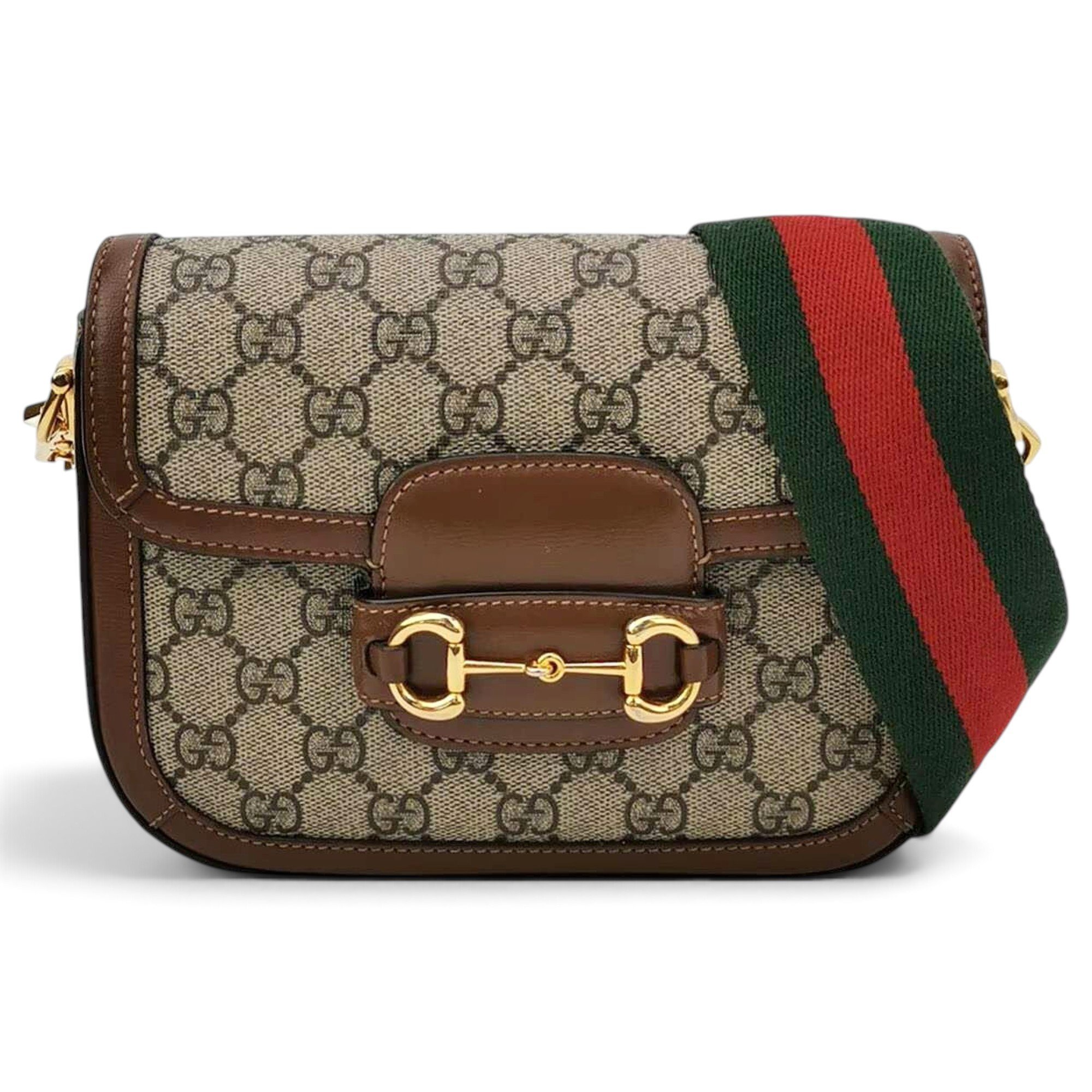 Horsebit 1955 Flap leather handbag