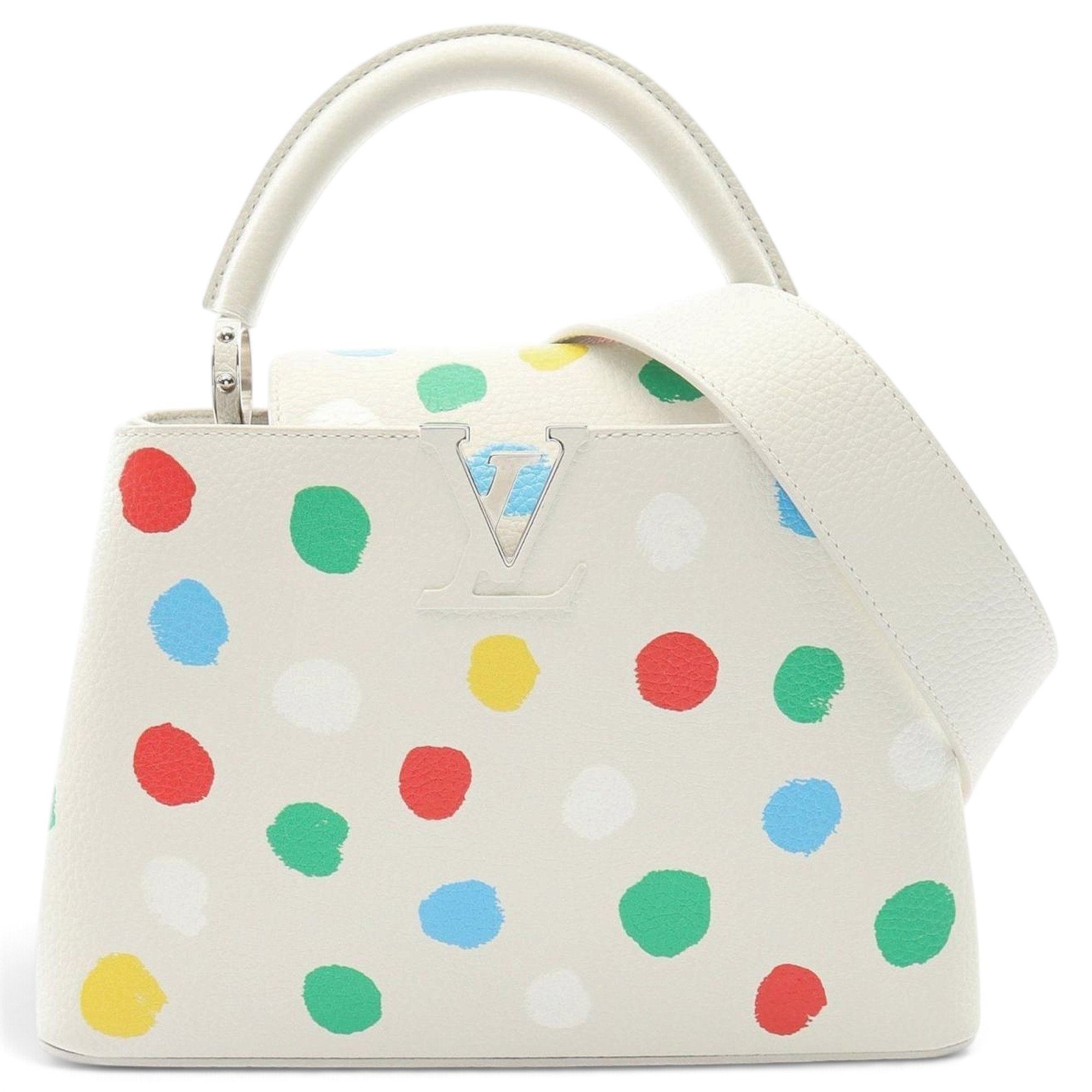 Capucines leather handbag