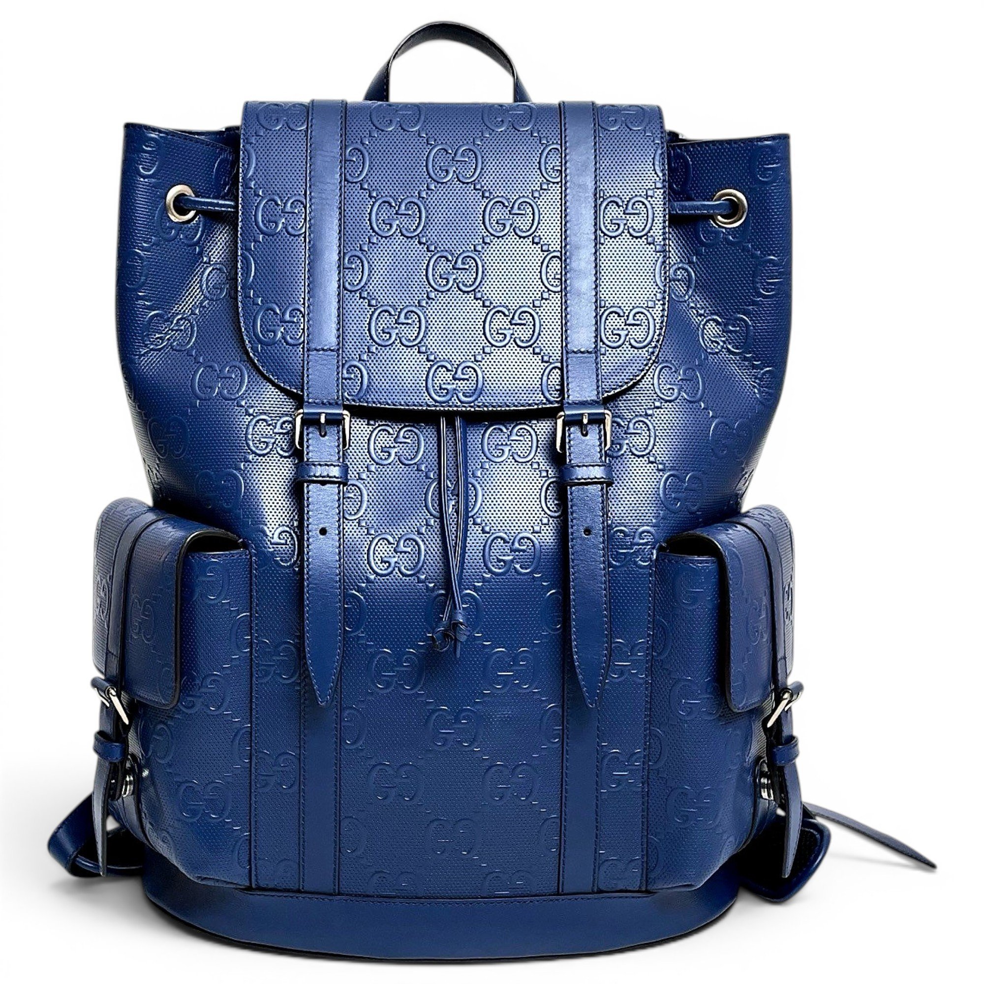 Leather backpack