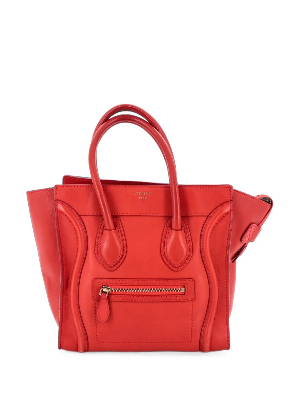 Luggage Bag Smooth Leather Micro tote bag