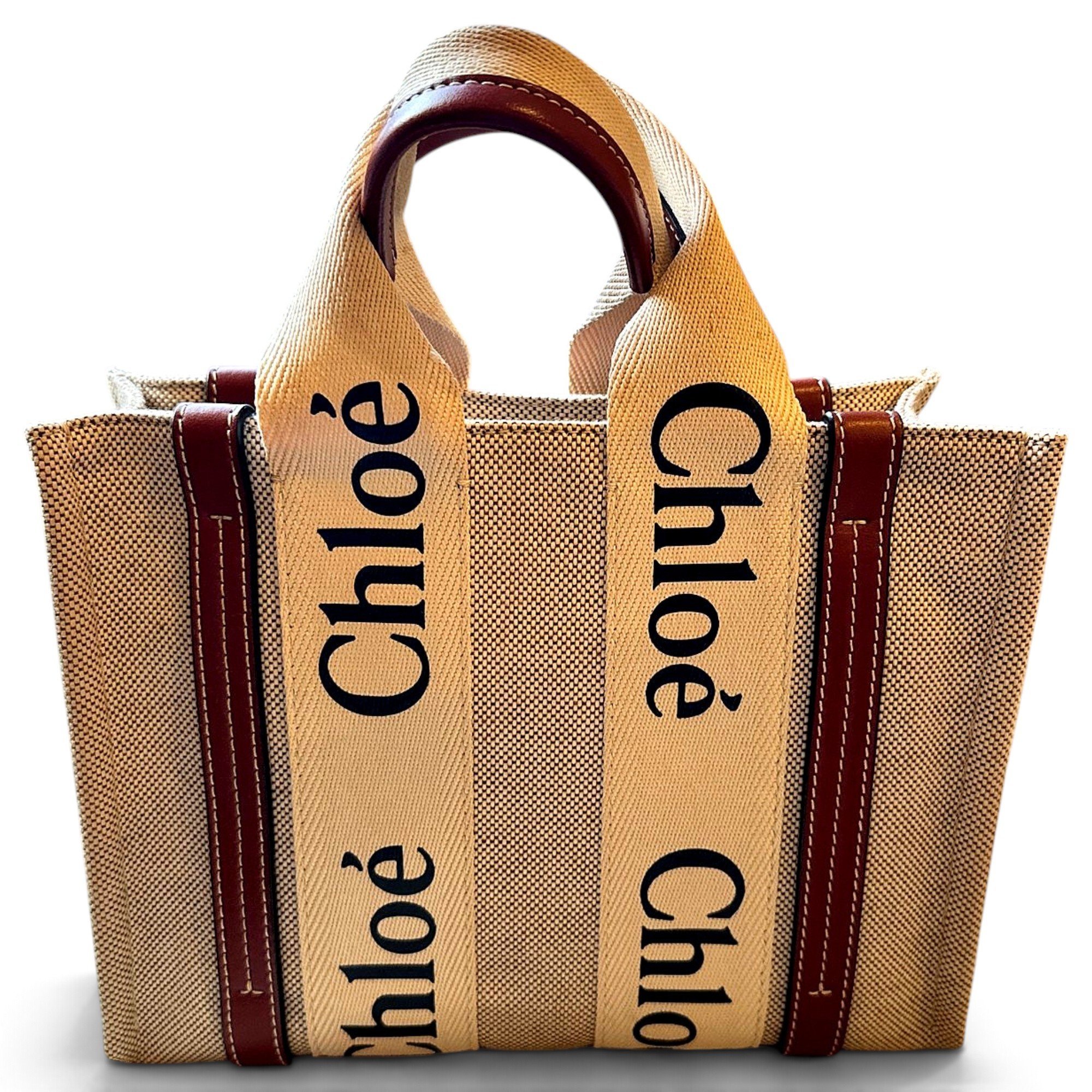Woody cloth tote