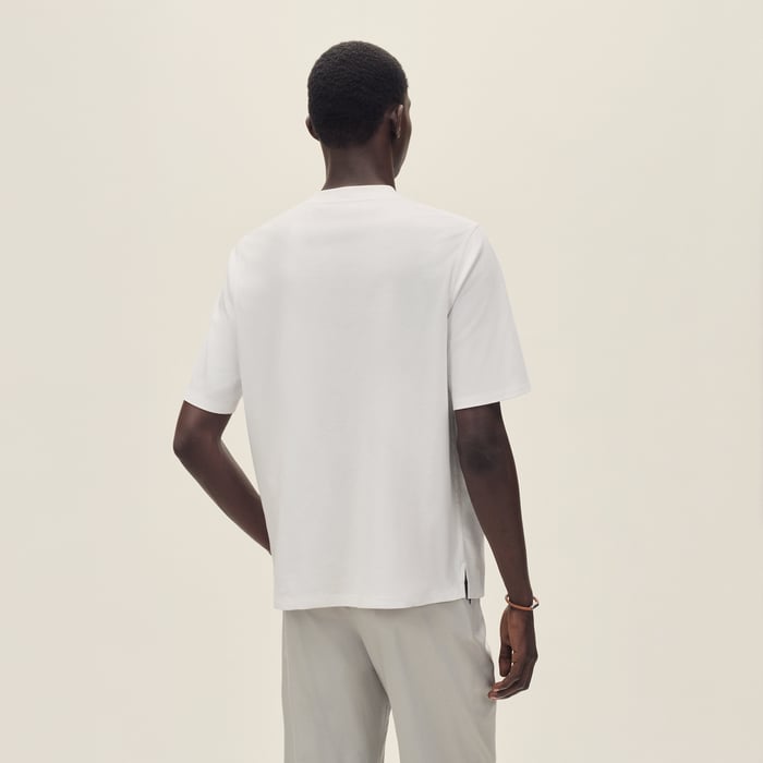 Blanc "Eperon d'Or" T-shirt