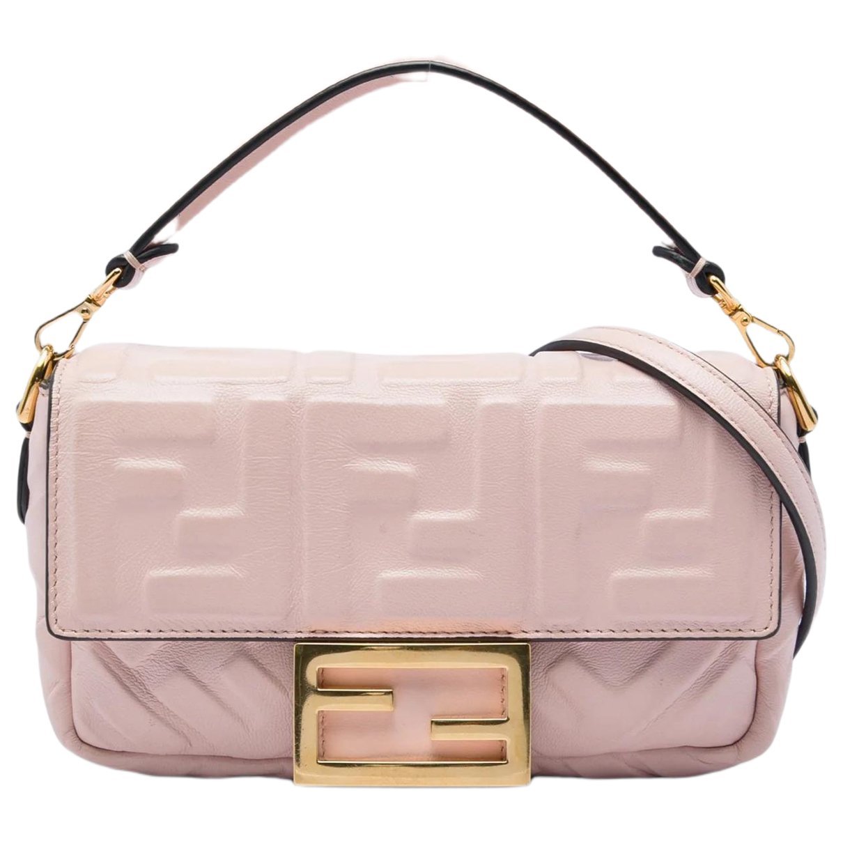 Baguette leather satchel