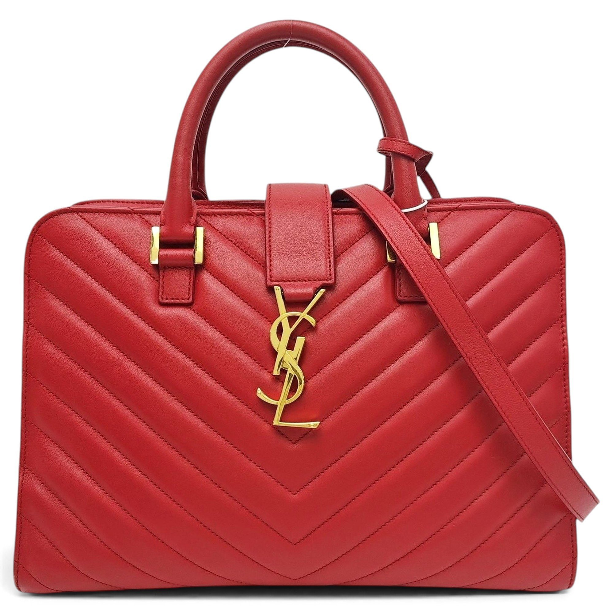 Leather handbag