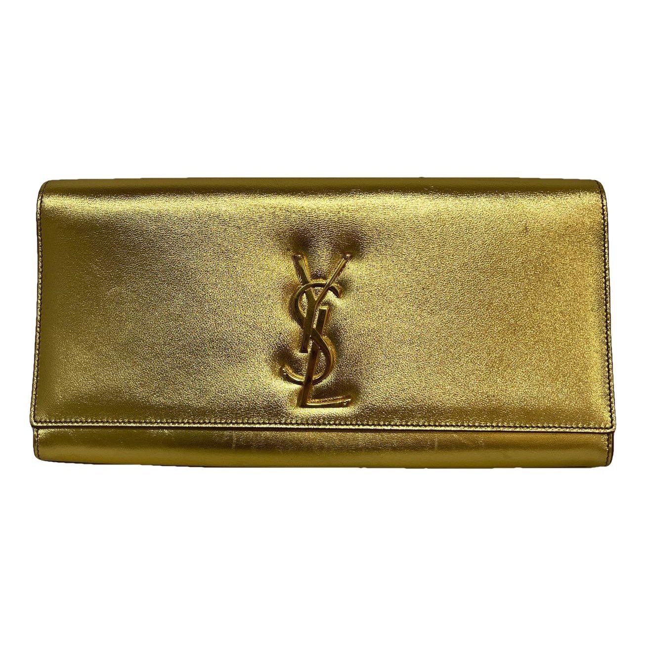 Kate monogramme leather clutch bag