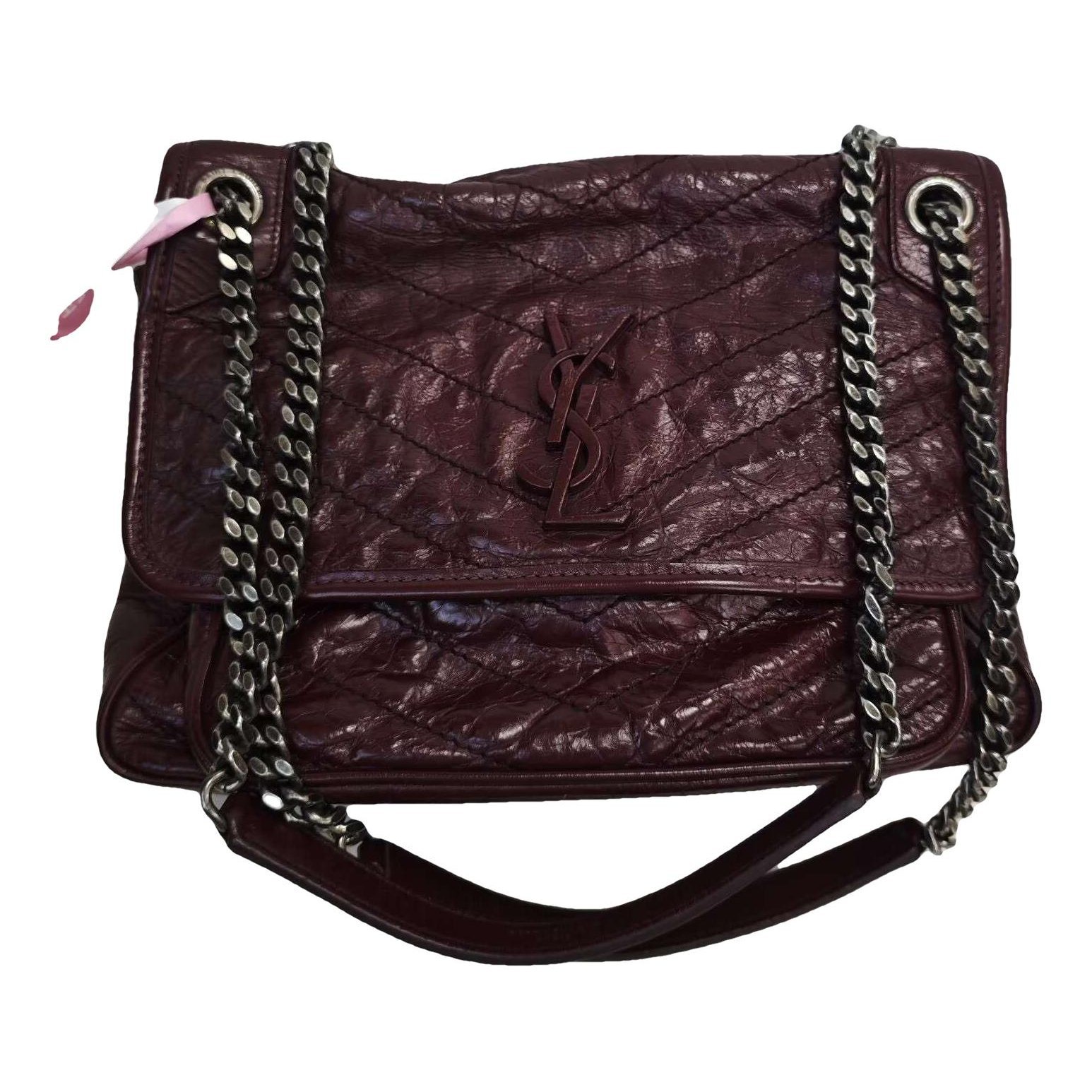 Niki leather crossbody bag