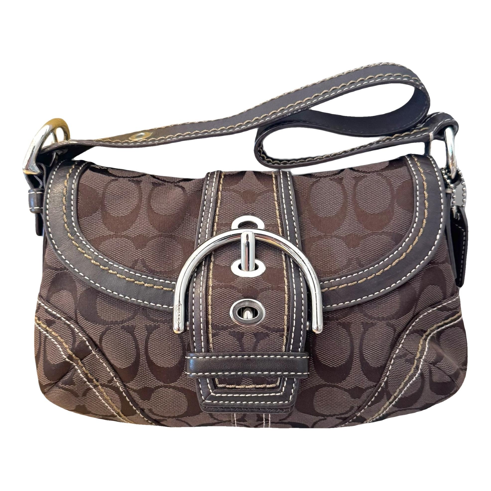 Signature Sufflette leather handbag