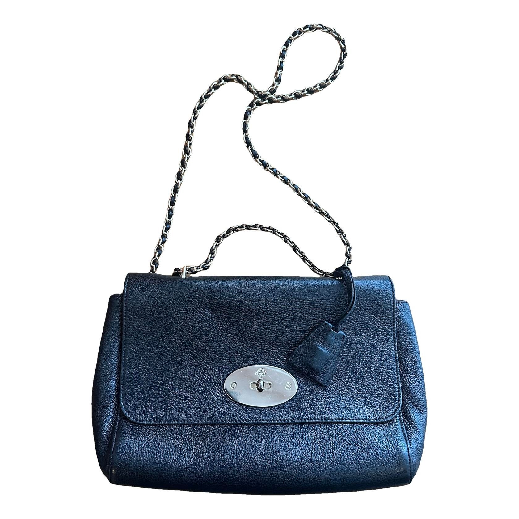 Lily leather handbag