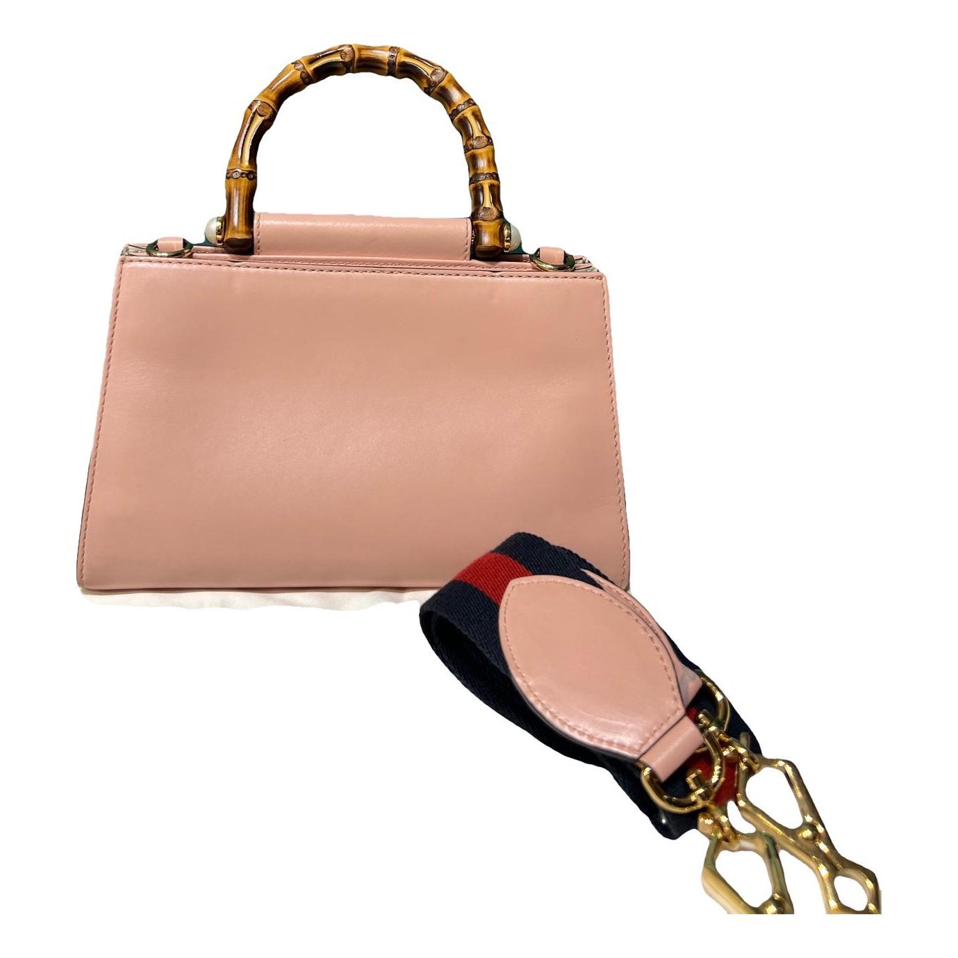 Nymphaea leather handbag