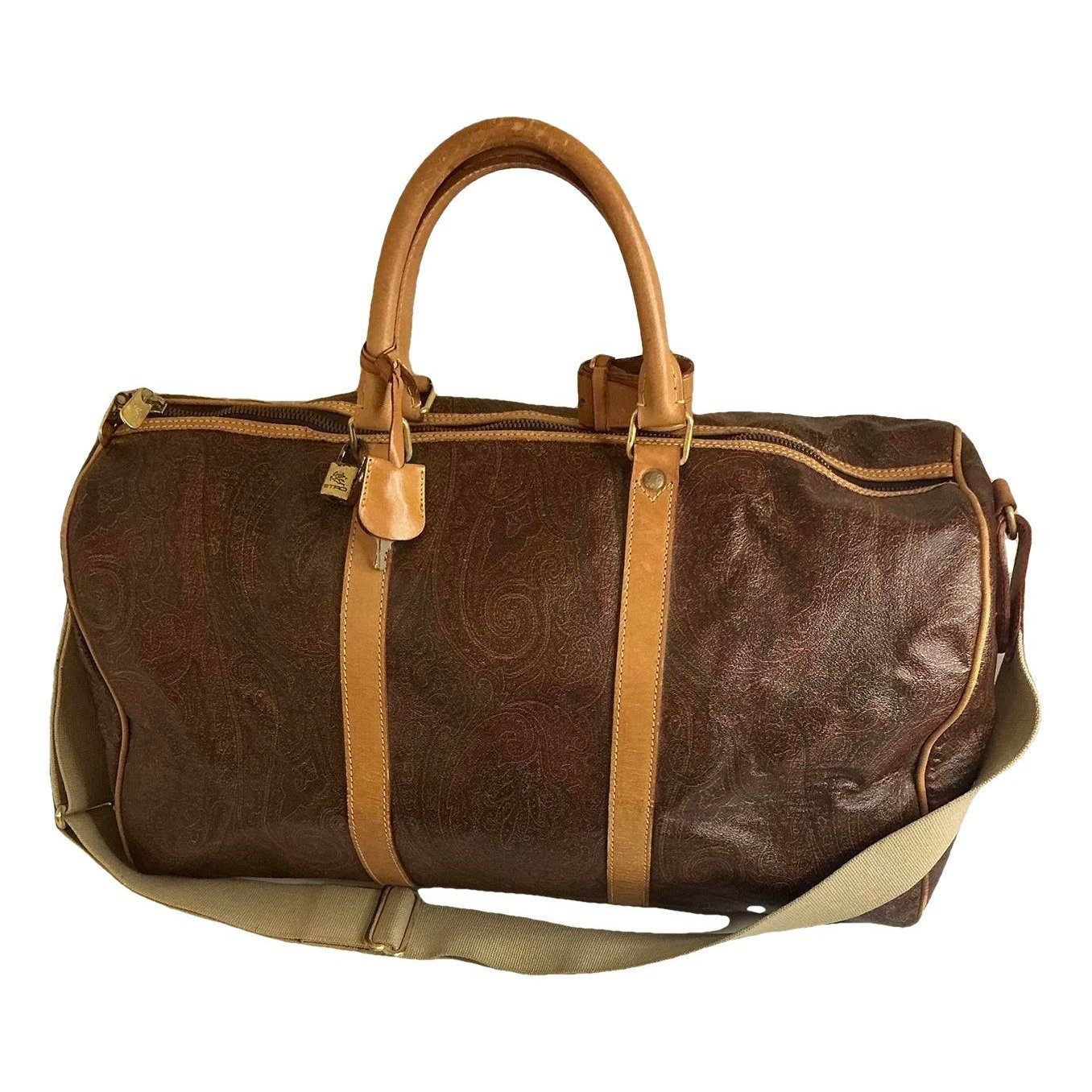 Etro Leather travel bag