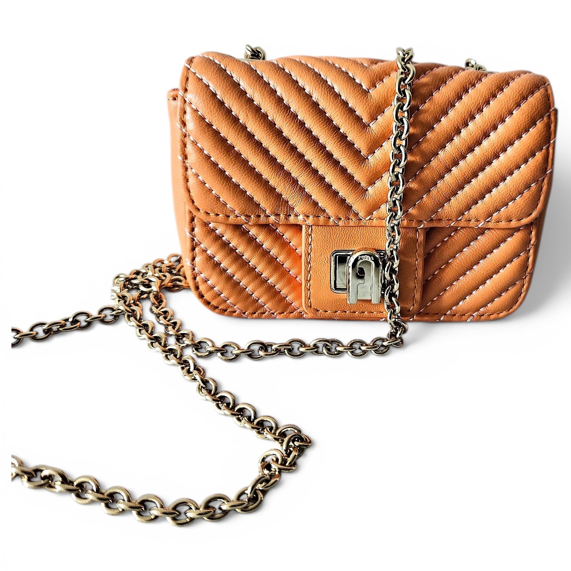 Leather crossbody bag
