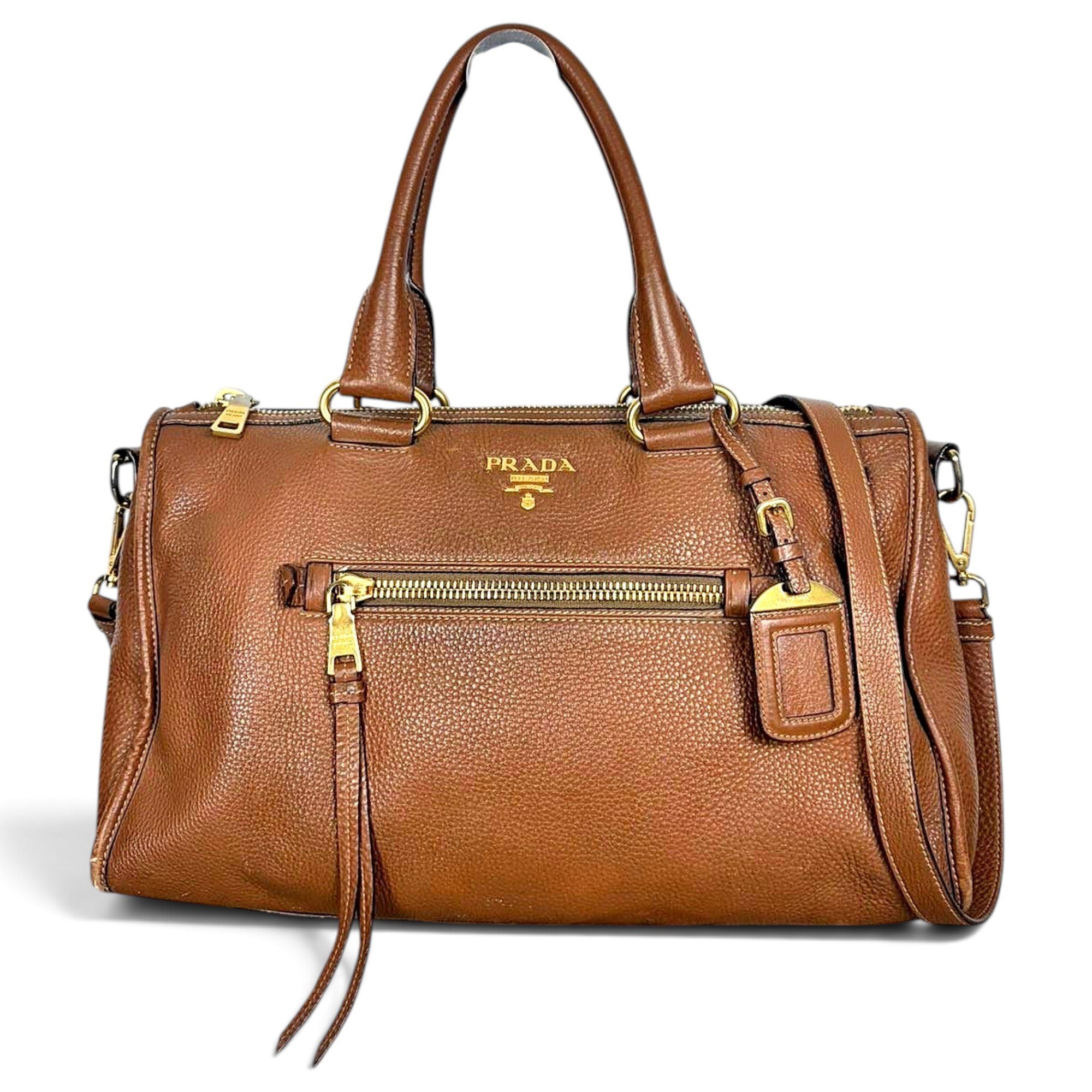 Leather handbag