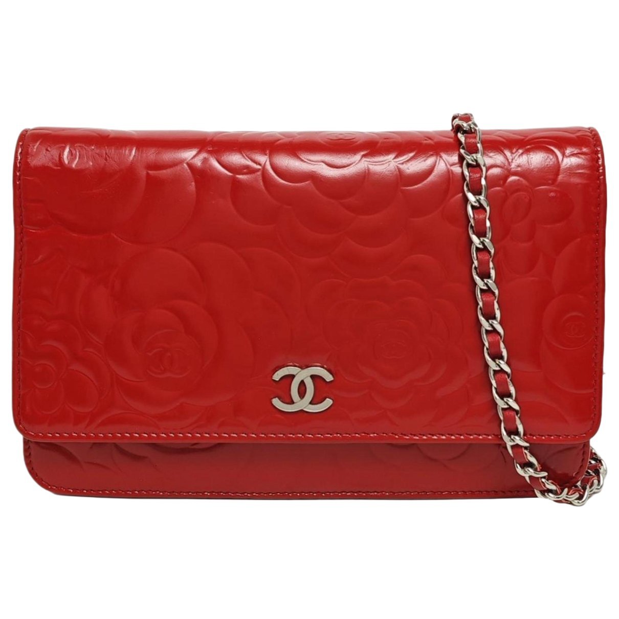 Patent leather crossbody bag