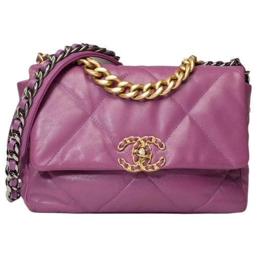 Chanel 19 leather handbag