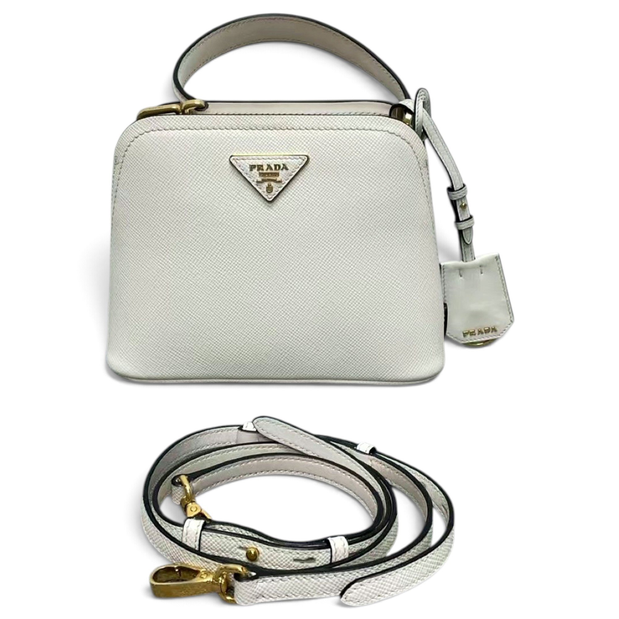 Leather handbag