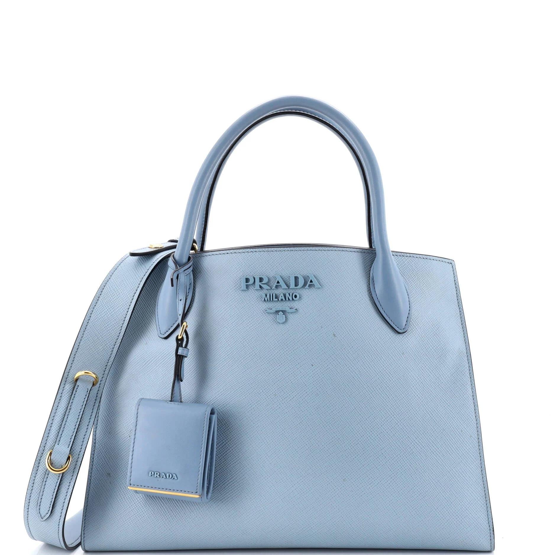 Leather tote