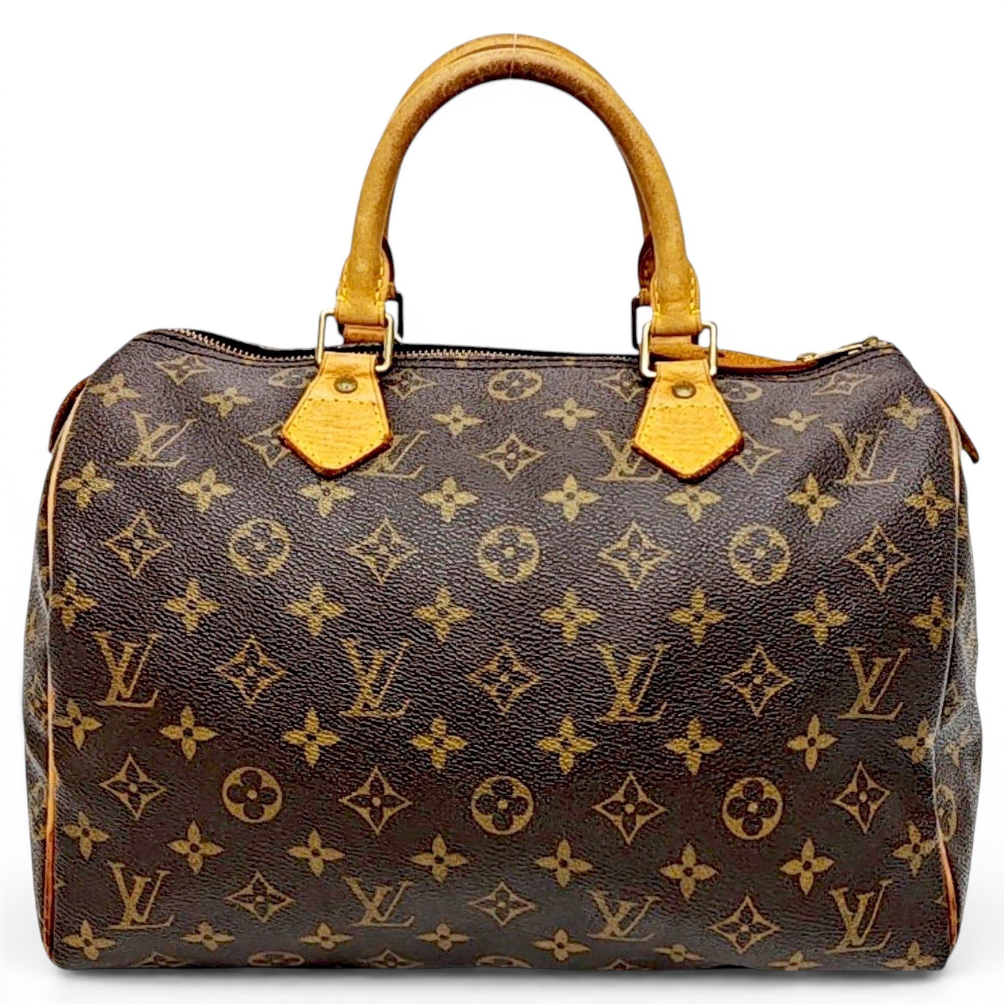 Nano Speedy / Mini HL leather handbag