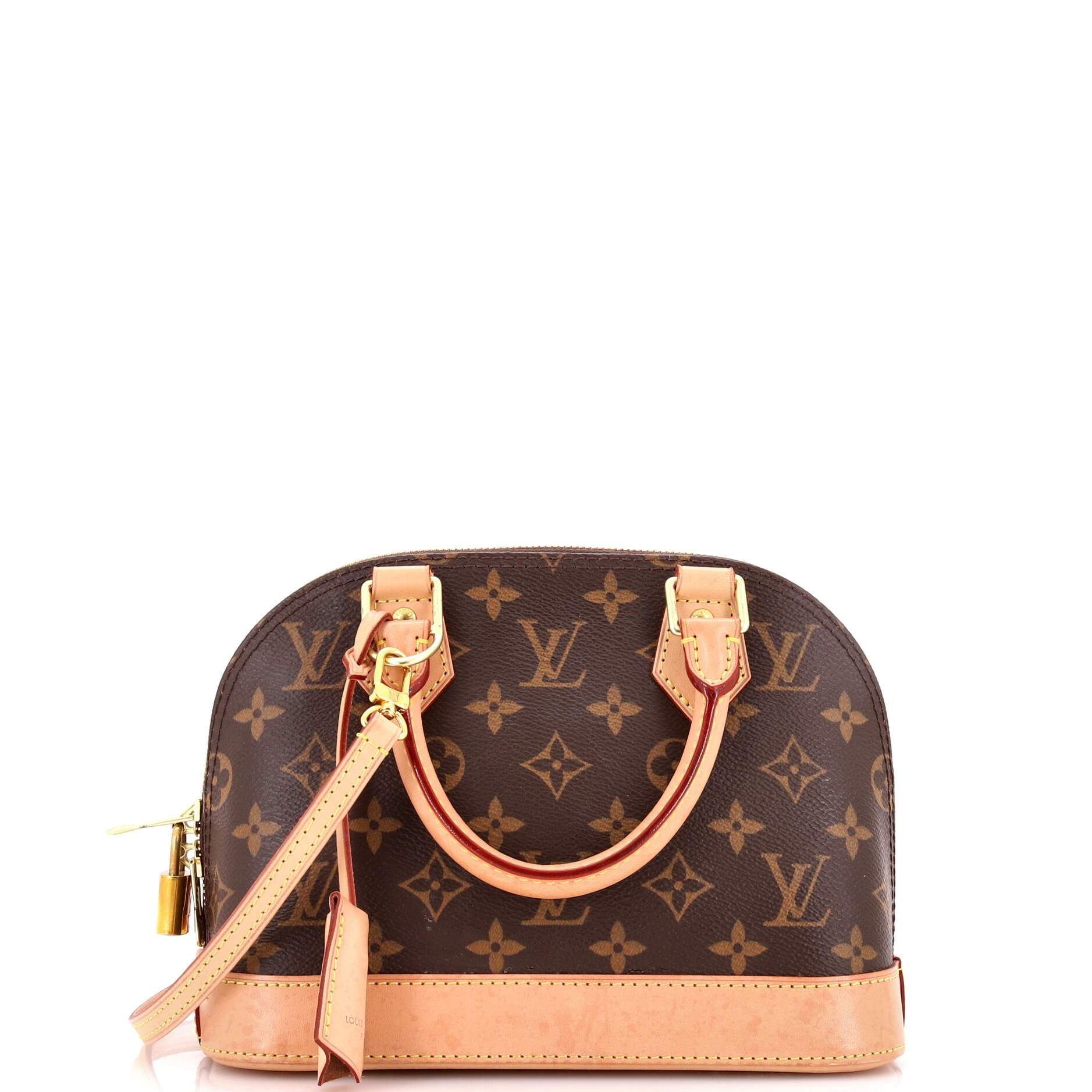 Louis Vuitton Alma Handbag Monogram Canvas BB