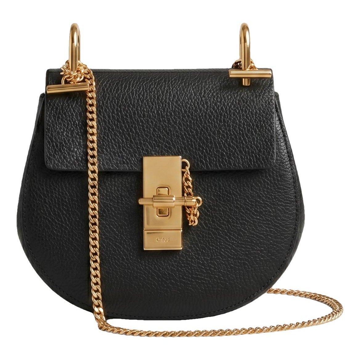 Drew leather crossbody bag