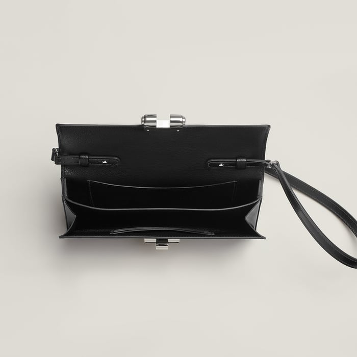 Noir Charniere to Go Pouch
