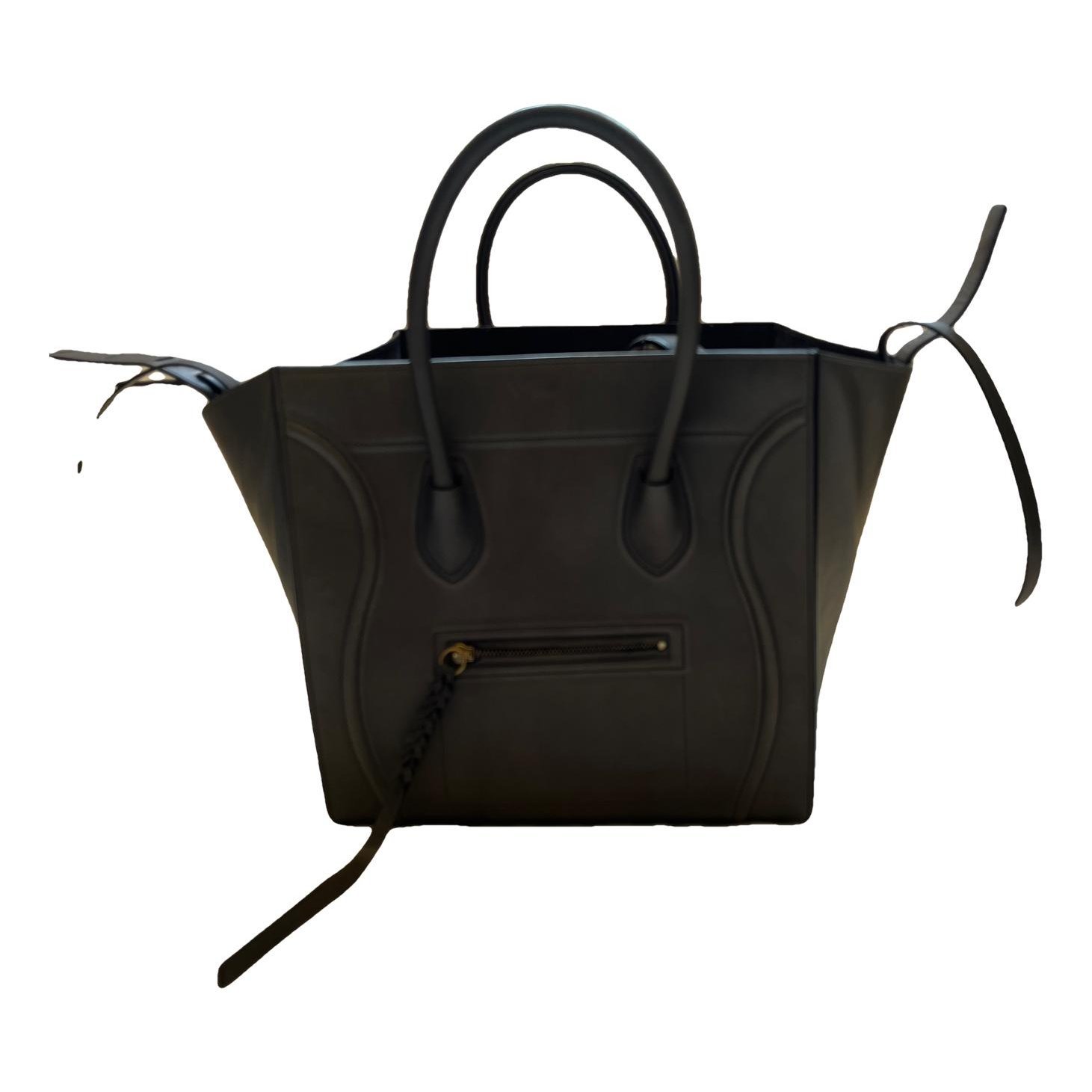 Luggage leather handbag