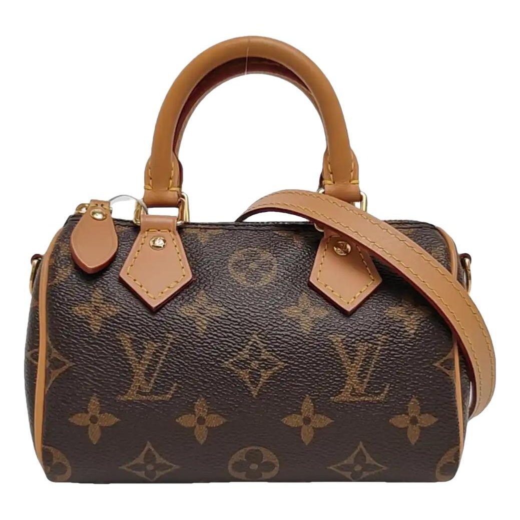 Nano Speedy / Mini HL leather handbag