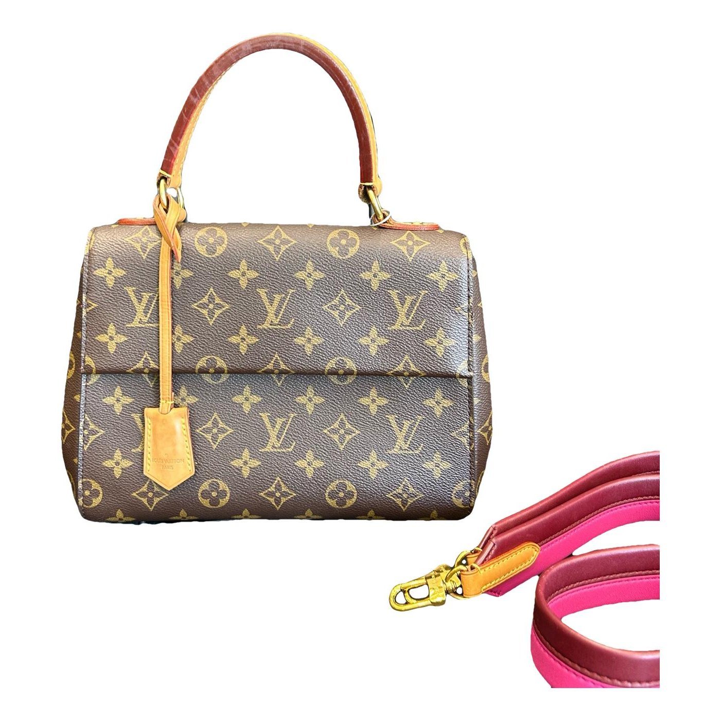 Cluny leather handbag