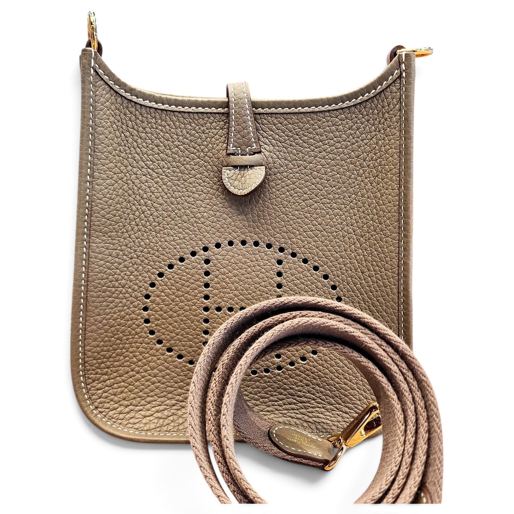 Evelyne leather crossbody bag