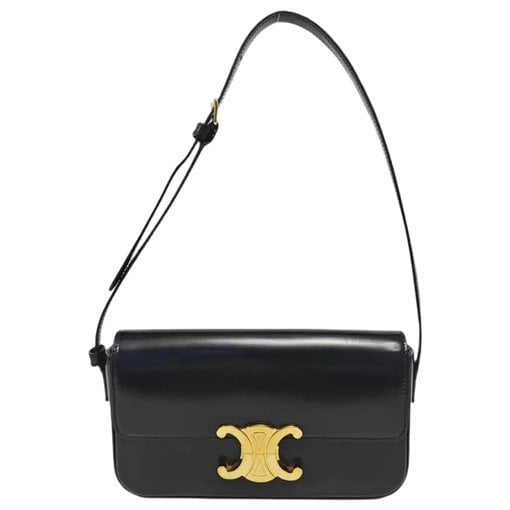 Triomphe leather handbag