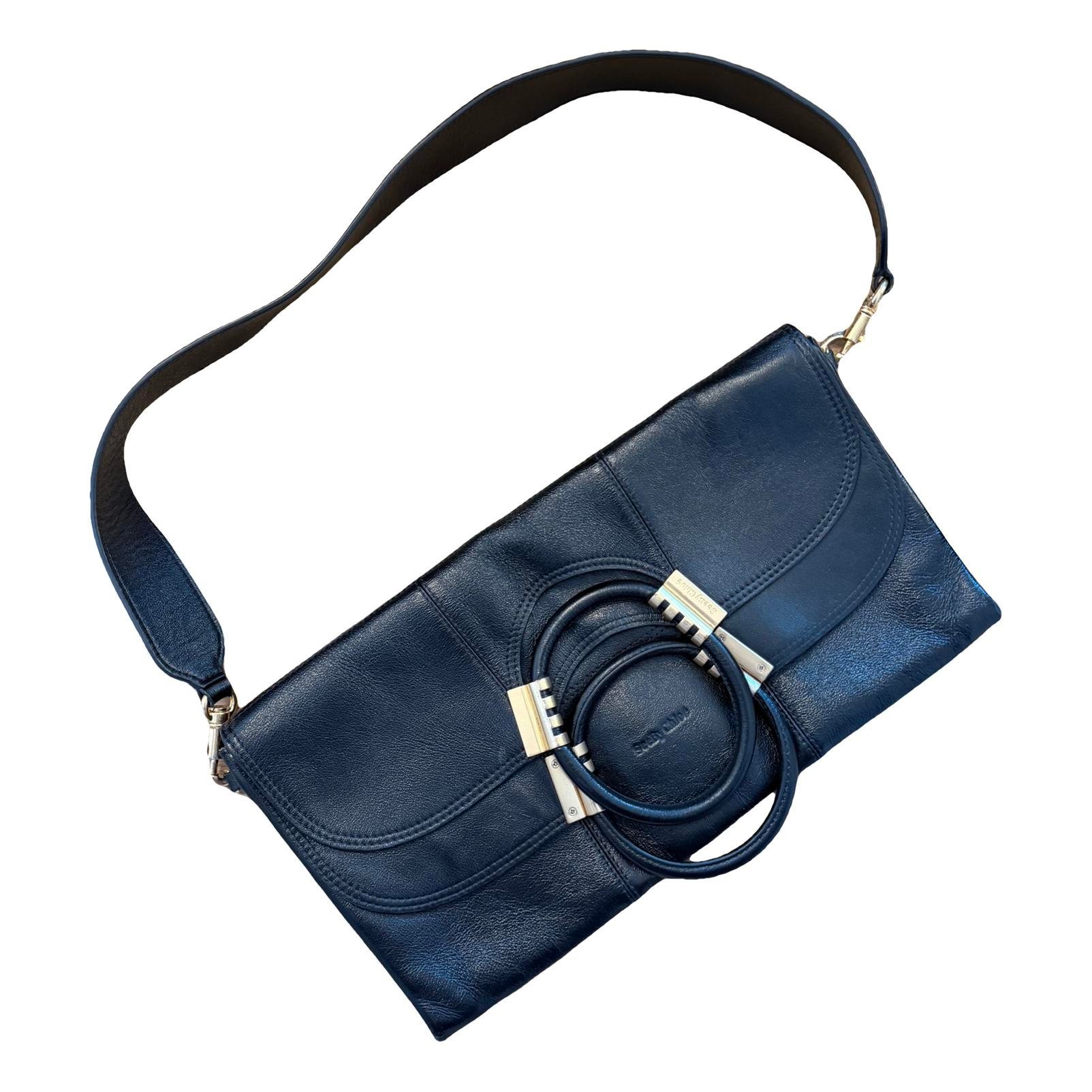 Leather crossbody bag