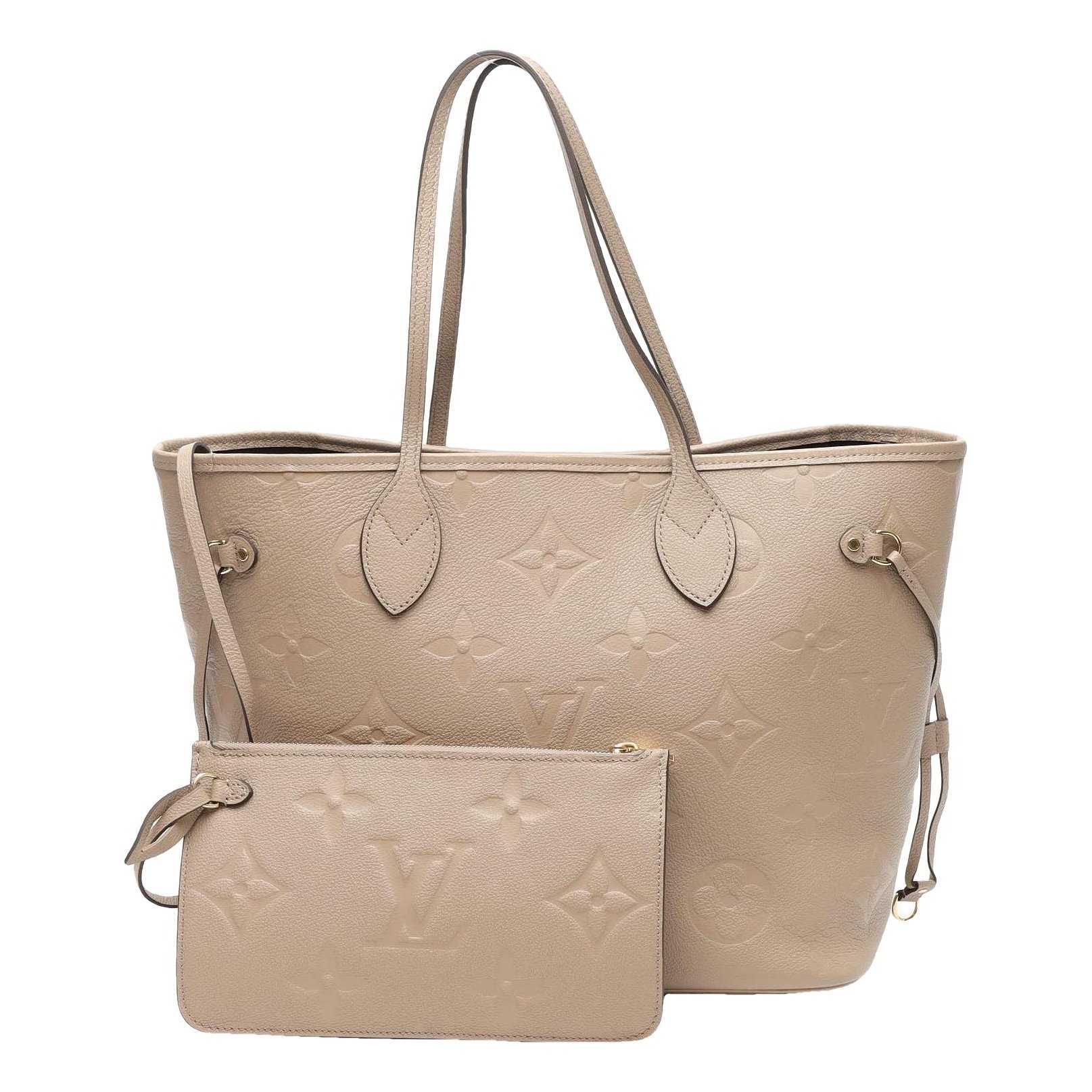 Neverfull leather tote