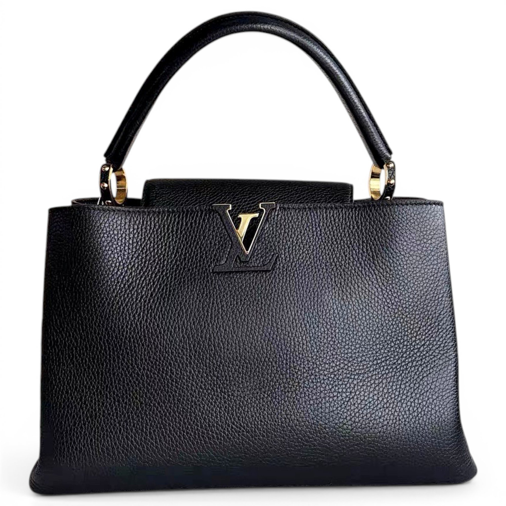 Capucines leather handbag