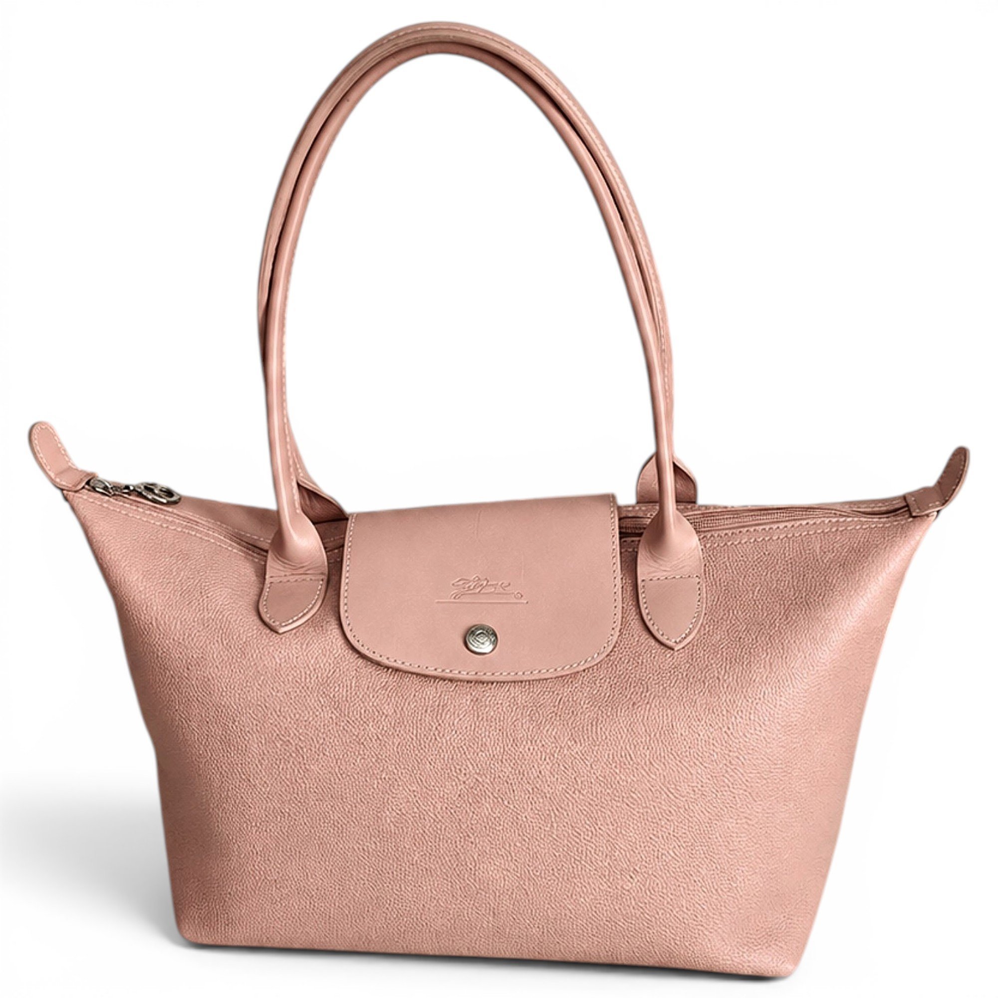 Pliage leather handbag