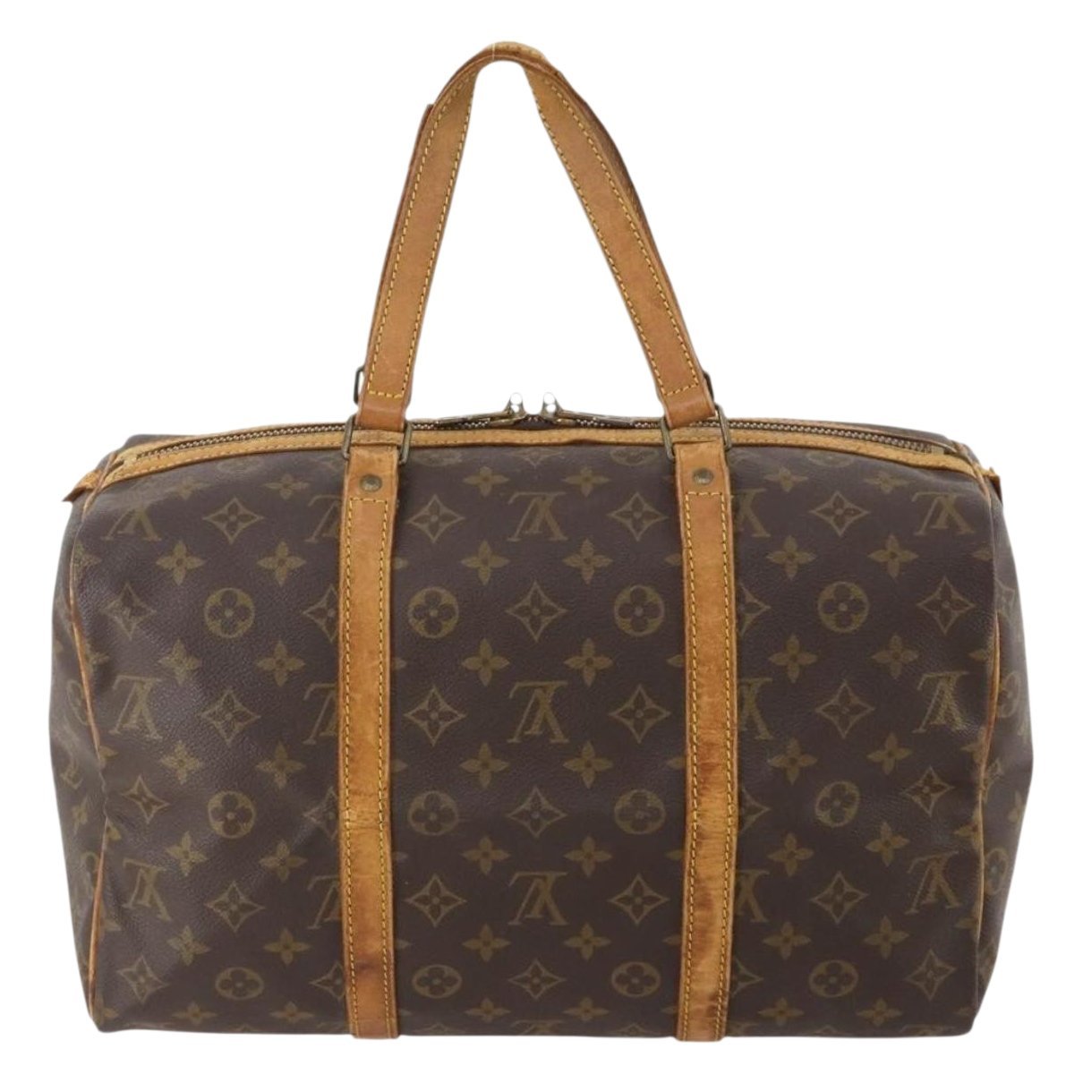 Sac souple leather bowling bag